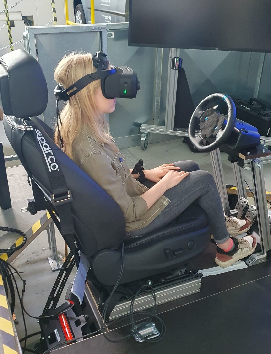 Lisa Neufeld in testing environment